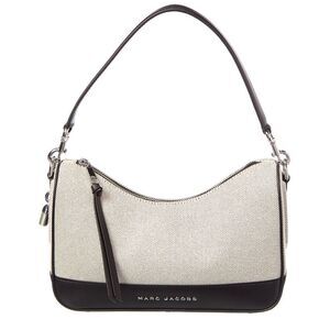 Marc Jacobs Black and Cream Shoulder Bag